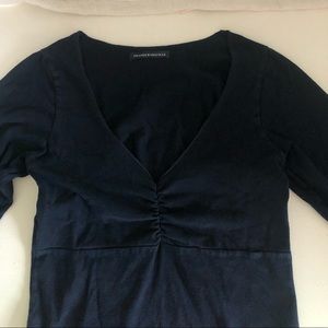 navy brandy melville gina top